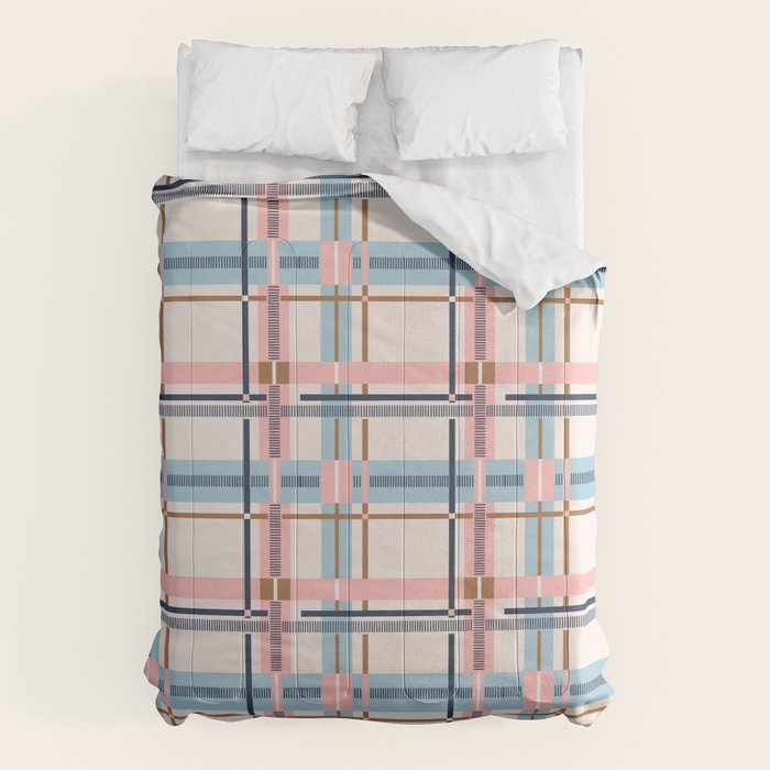 Bold Linear Harmony A Comforter Gallery Image 1