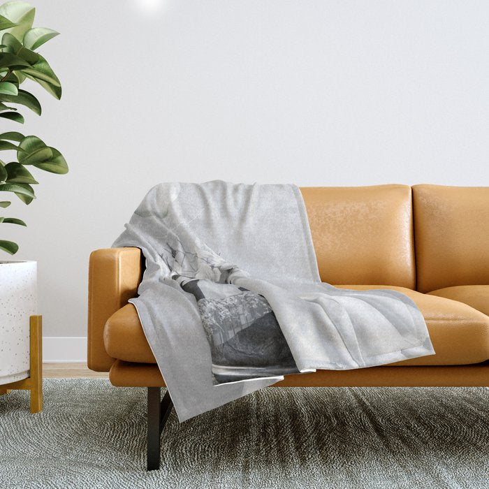 The power of your Contrast Throw Blanket Gallery Image 1