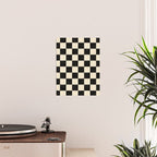 Checkers - Black and Cream Poster Gallery Image 2