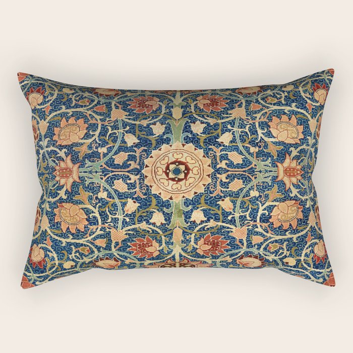 Holland Park Rug by William Morris Rectangular Pillow Gallery Image 1