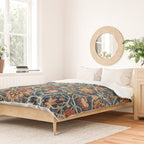 Holland Park Rug by William Morris Duvet Cover Gallery Image 2