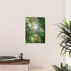 Costa Rica | Palm leaves travel photography Poster Gallery Image 2