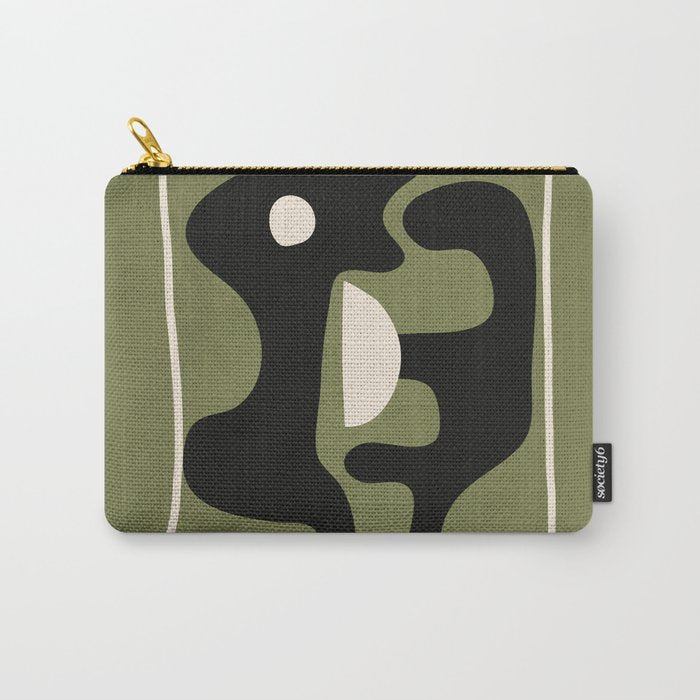 Modern Abstract Art 21 Carry All Pouch Gallery Image 1