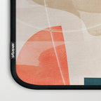 mid century shapes abstract painting Laptop Sleeve Gallery Image 3