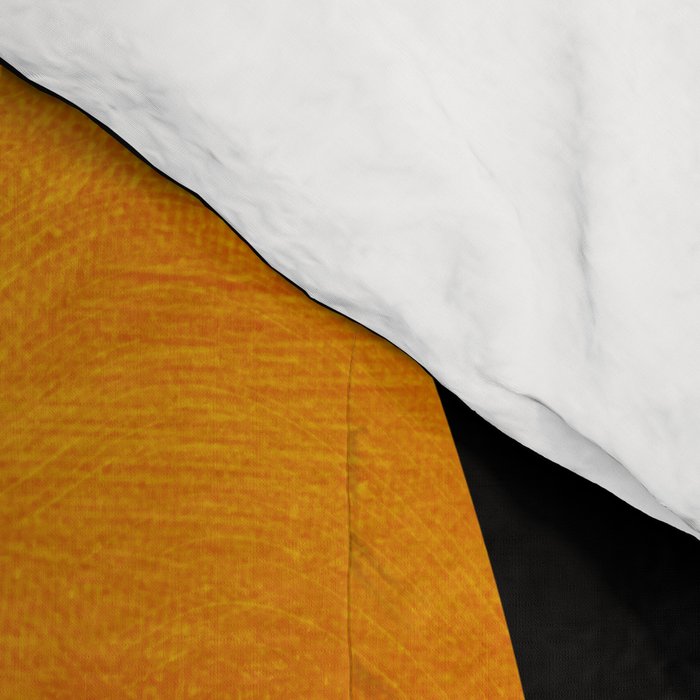 mid century shapes abstract painting Comforter Gallery Image 4