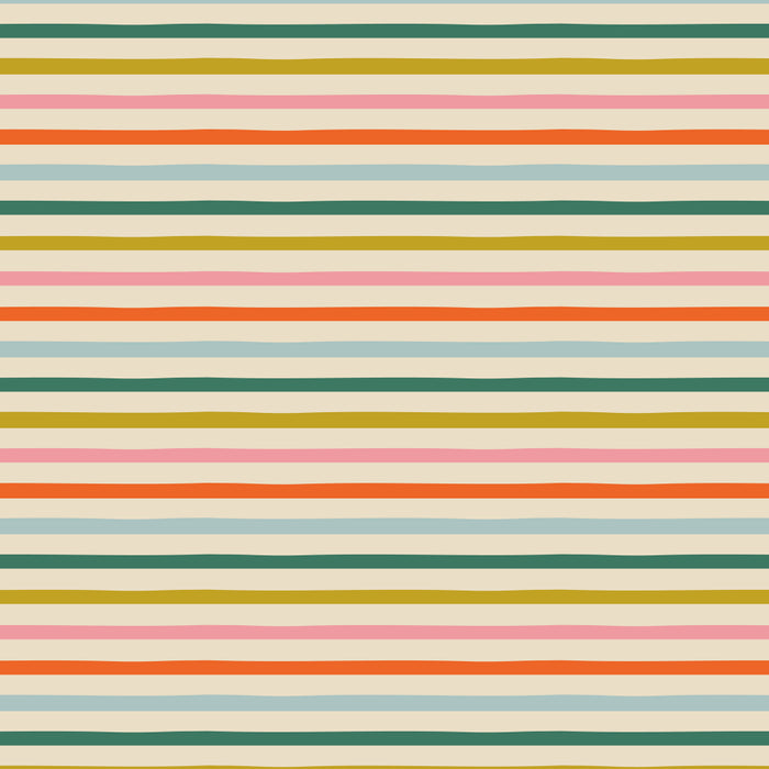 Colorful retro stripe line art pattern Coffee Mug Gallery Image 2