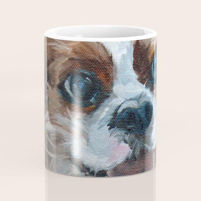 Poppy King Charles Cavalier Portrait Coffee Mug Gallery Image 4