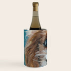 Poppy King Charles Cavalier Portrait Wine Chiller Gallery Image 2