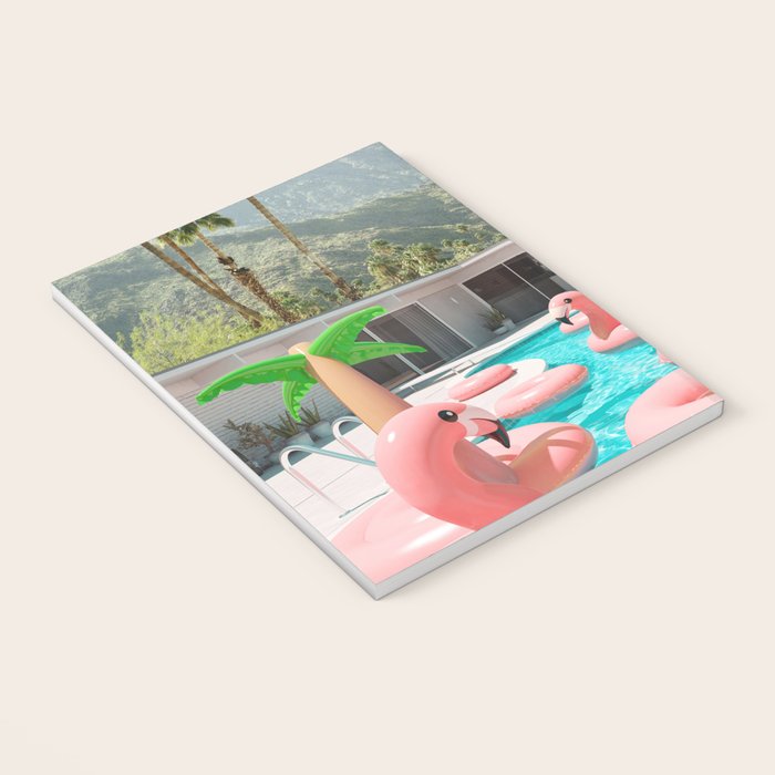 Flamingo Pool Party Notebook Gallery Image 3