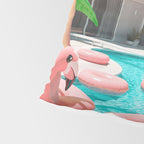 Flamingo Pool Party Pillow Sham Gallery Image 4