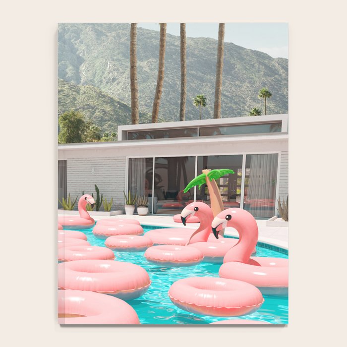 Flamingo Pool Party Notebook Gallery Image 4