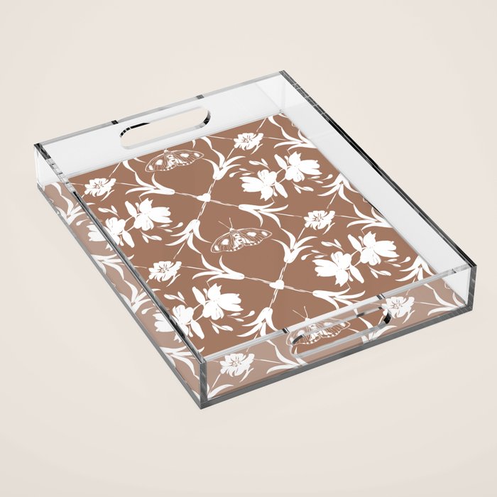 Bohemian Moth Haven  Acrylic Tray Gallery Image 1