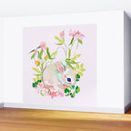springtime bunny Wall Mural Gallery Image 2