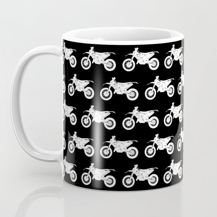 Dirt Bikes // Black Coffee Mug Gallery Image 3