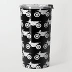 Dirt Bikes // Black Travel Mug Gallery Image 2