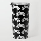 Dirt Bikes // Black Travel Mug Gallery Image 3