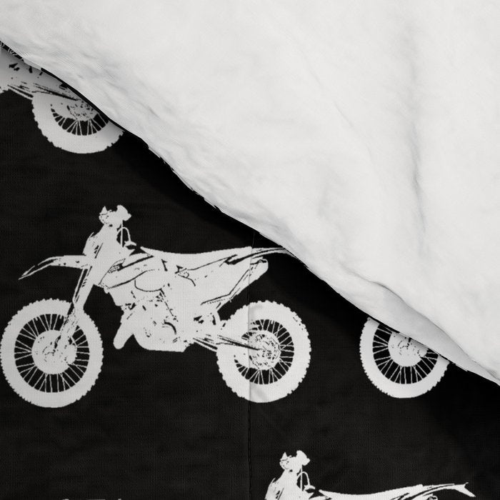 Dirt Bikes // Black Comforter Gallery Image 4
