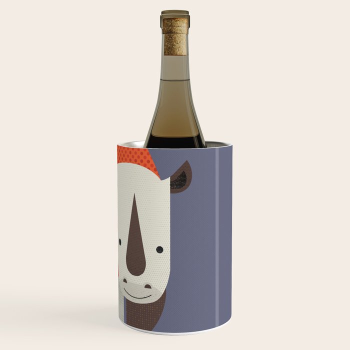 Whimsy Rhinoceros Wine Chiller Gallery Image 3