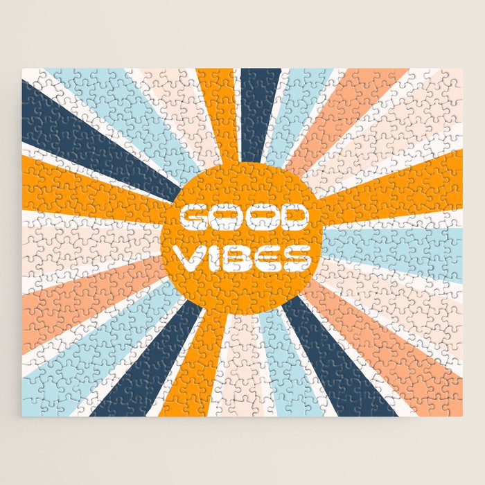 Good Vibes Sunshine Jigsaw Puzzle Gallery Image 1