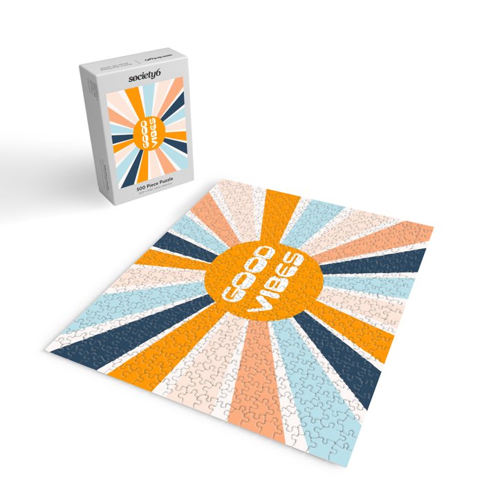 Good Vibes Sunshine Jigsaw Puzzle Gallery Image 2