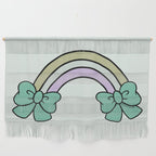 Bow Rainbow in Blue Wall Hanging Gallery Image 1
