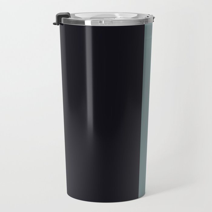 Classic Retro Striped Enenra Travel Mug Gallery Image 3