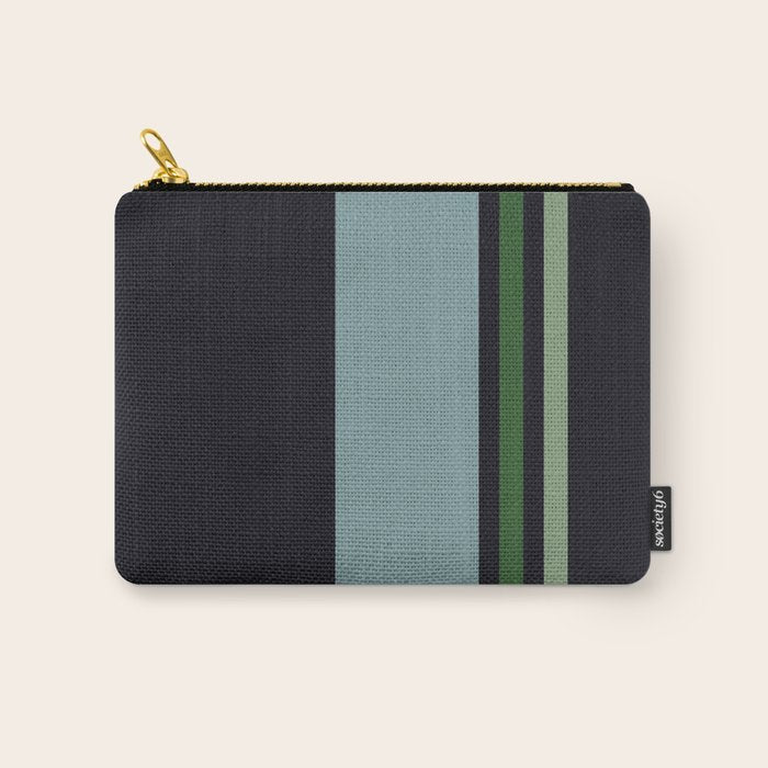 Classic Retro Striped Enenra Carry All Pouch Gallery Image 1