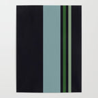 Classic Retro Striped Enenra Poster Gallery Image 4