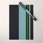Classic Retro Striped Enenra Wrapping Paper Gallery Image 1