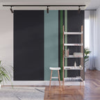 Classic Retro Striped Enenra Wall Mural Gallery Image 1