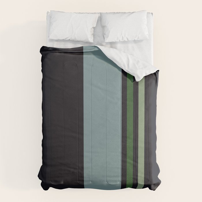 Classic Retro Striped Enenra Comforter Gallery Image 1