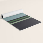 Classic Retro Striped Enenra Yoga Mat Gallery Image 2