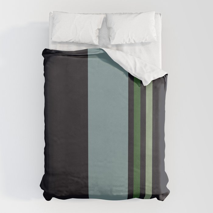 Classic Retro Striped Enenra Duvet Cover Gallery Image 6