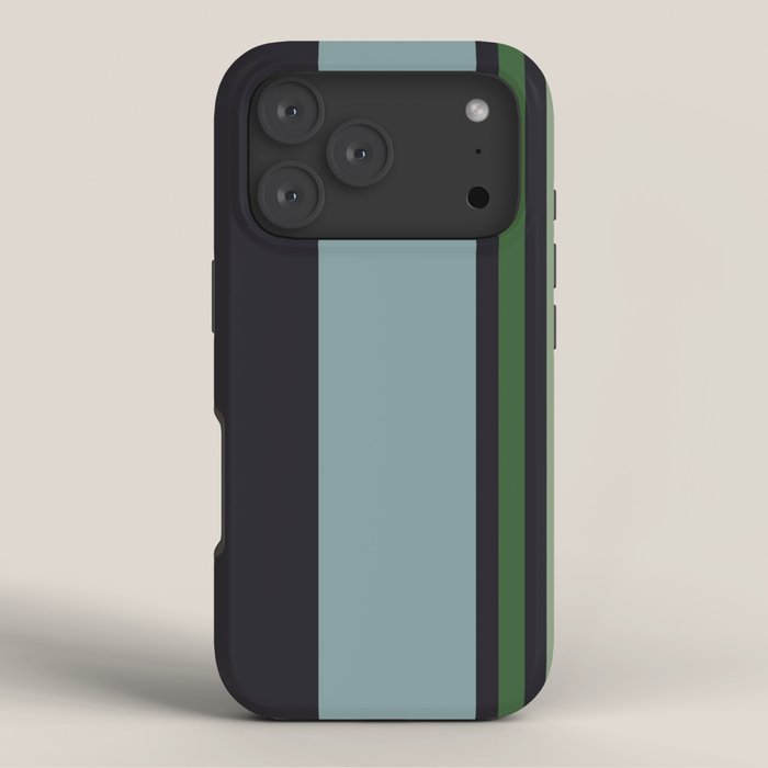 Classic Retro Striped Enenra iPhone Case Gallery Image 3