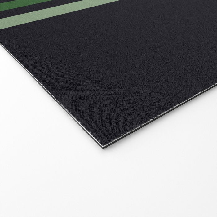 Classic Retro Striped Enenra Welcome Mat Gallery Image 2