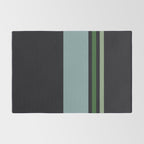 Classic Retro Striped Enenra Rug Gallery Image 2
