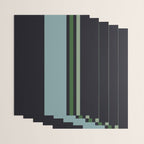 Classic Retro Striped Enenra Wrapping Paper Gallery Image 3