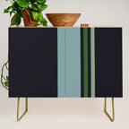 Classic Retro Striped Enenra Credenza Gallery Image 1