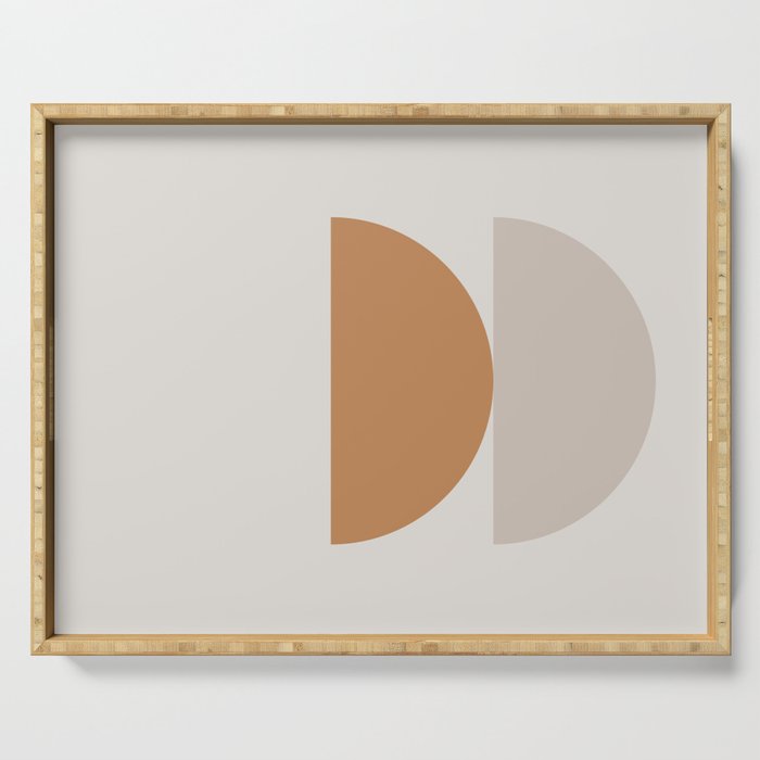 Contemporary Composition 16 Serving Tray Gallery Image 1