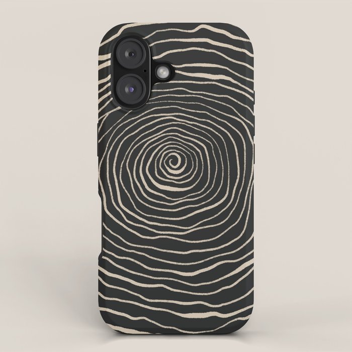 Strokes 07: Nero Black Edition  iPhone Case Gallery Image 1
