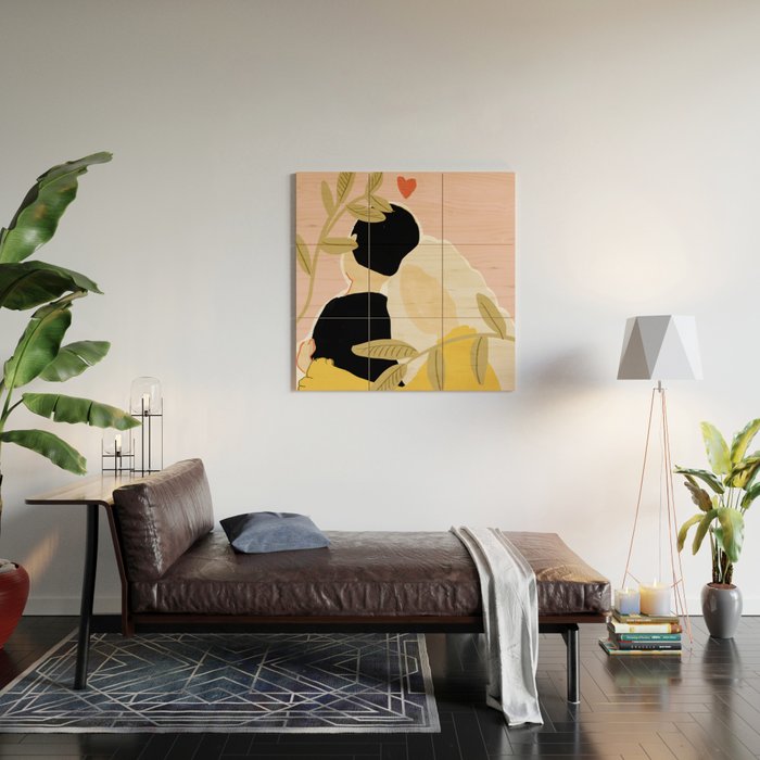 Blind Love II Wood Wall Art Gallery Image 2