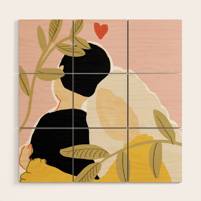 Blind Love II Wood Wall Art Gallery Image 1