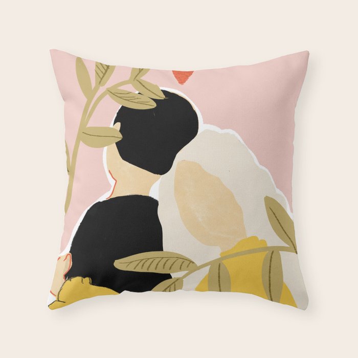 Blind Love II Throw Pillow Gallery Image 6