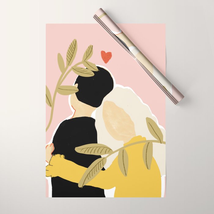 Blind Love II Wrapping Paper Gallery Image 1