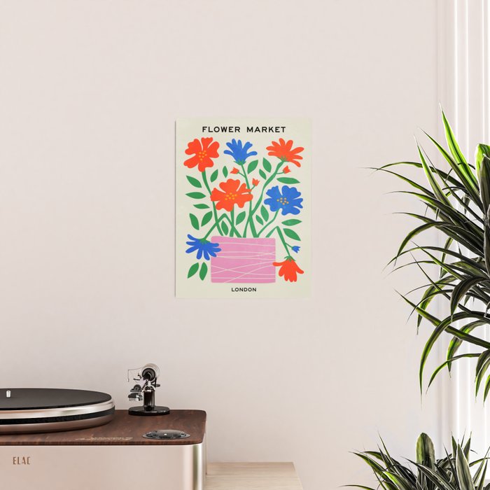 Flower Market 01: London Poster Gallery Image 2