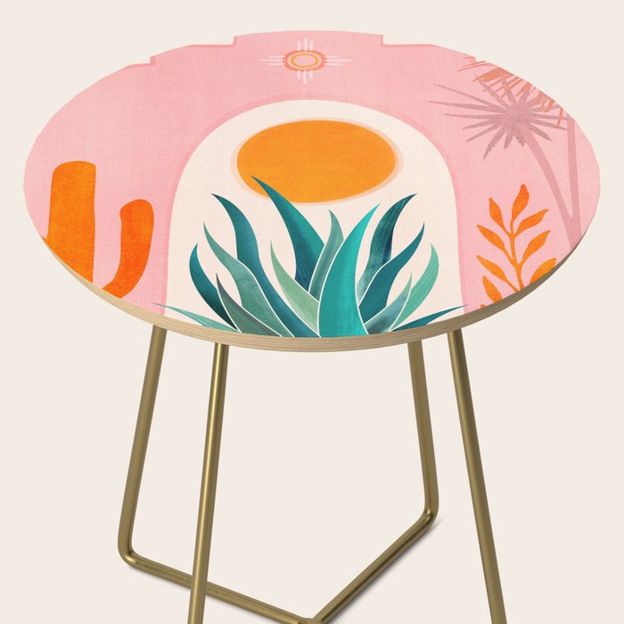 The Day Begins / Desert Garden Landscape Side Table Gallery Image 2