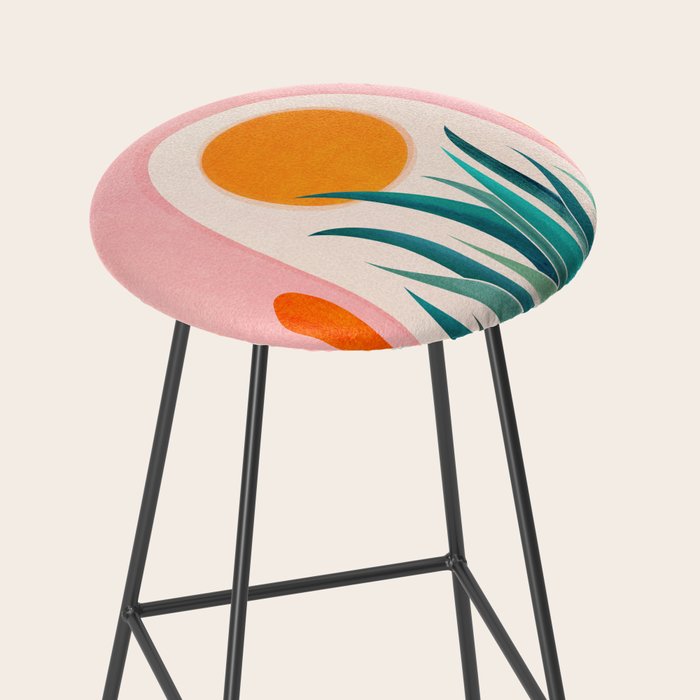 The Day Begins / Desert Garden Landscape Stool Gallery Image 2