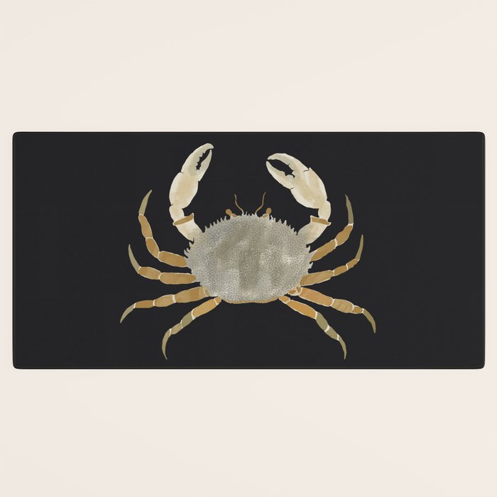 Minimalist Crab 2 Desk Mat Gallery Image 3