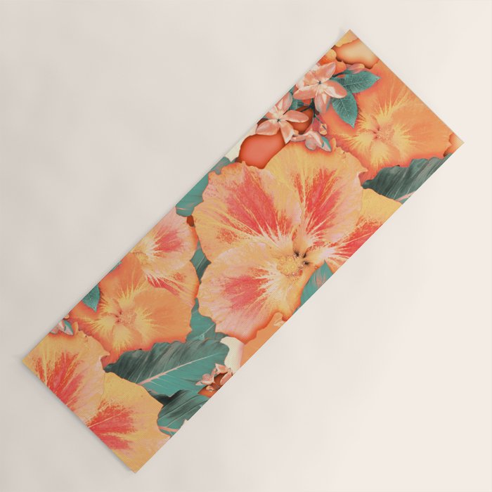 Aloha Orange Sherbet Yoga Mat