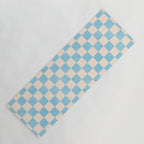 CHECKER - 001 - Iceberg Yoga Mat Gallery Image 1